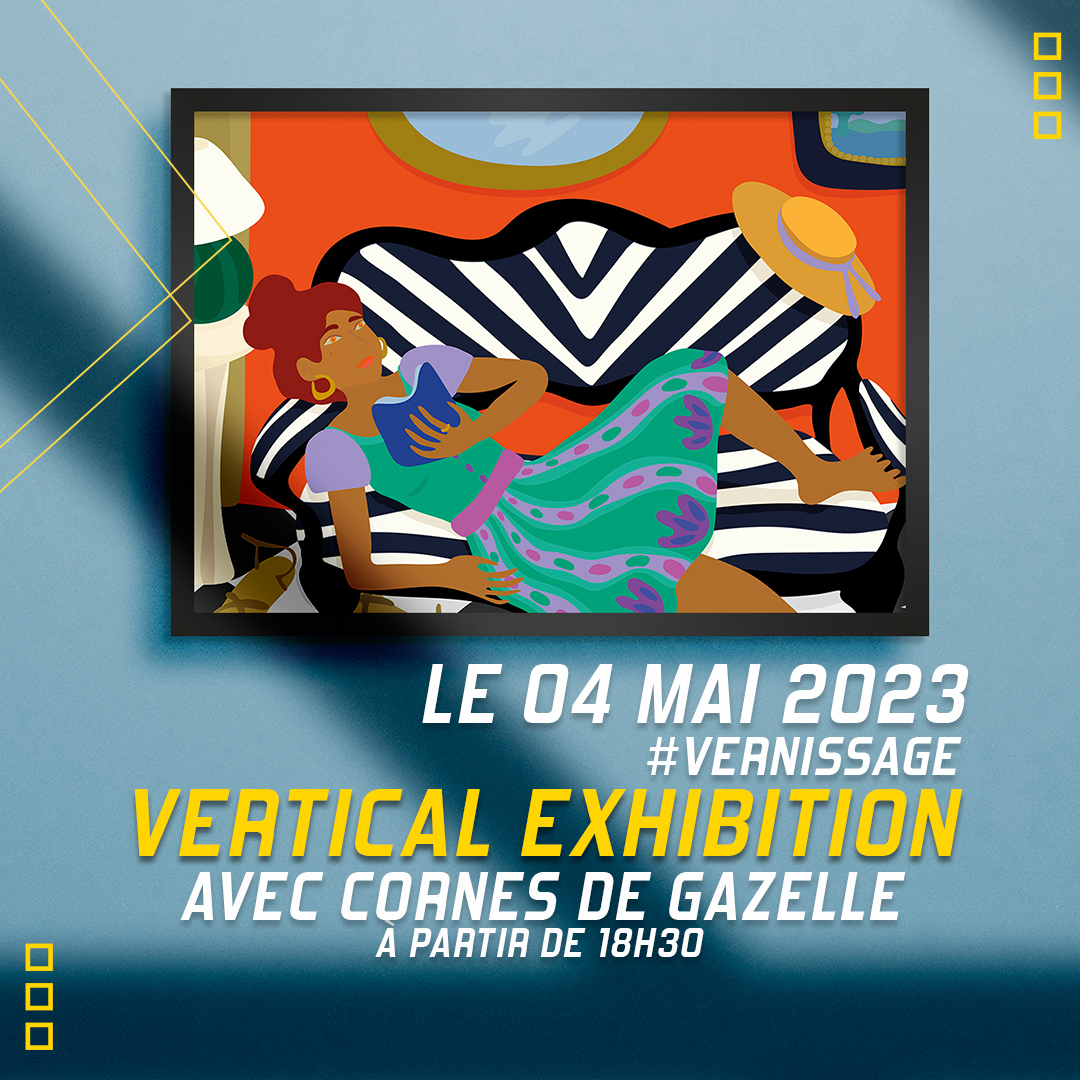Exhibition d'art à Vertical'Art Paris Chevaleret jeudi 4 mai
